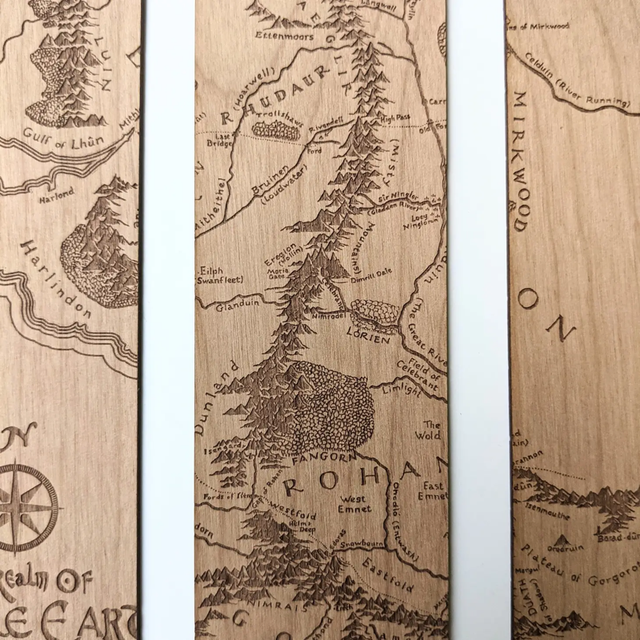 LOTR Inspired 3-Pack of Bookmarks